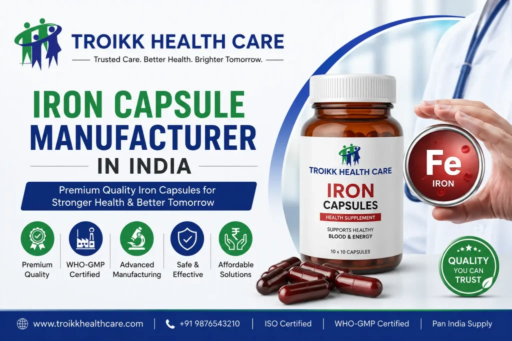 Iron Capsule Manufacturer in India