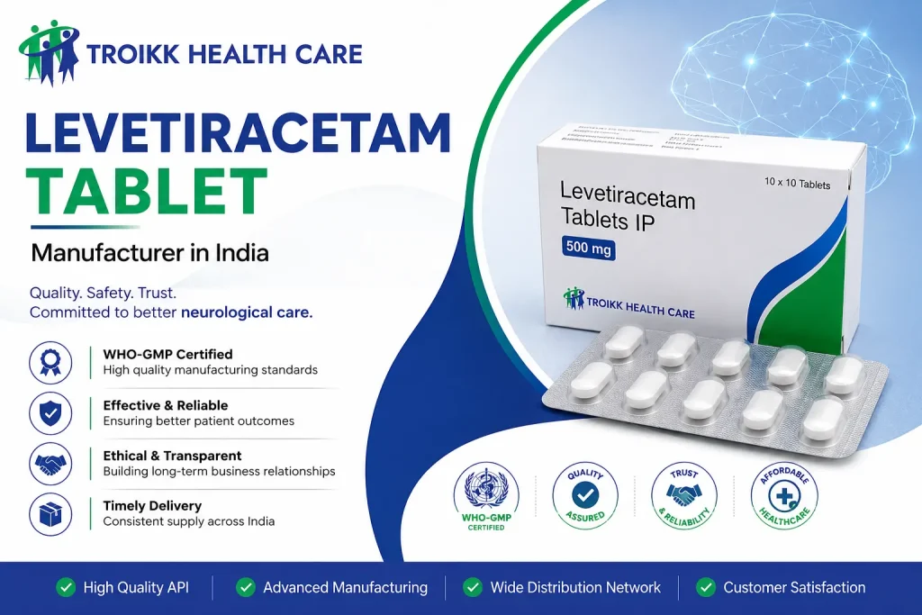 Levetiracetam Tablet Manufacturer in India