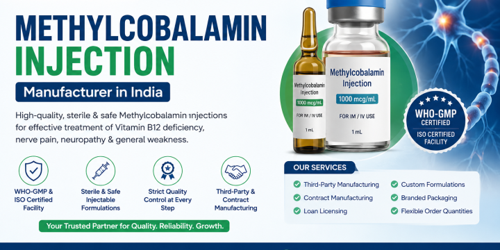 Methylcobalamin Injection Manufacturer in India