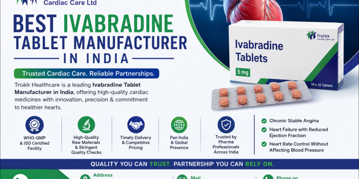 Best Ivabradine Tablet Manufacturer in India