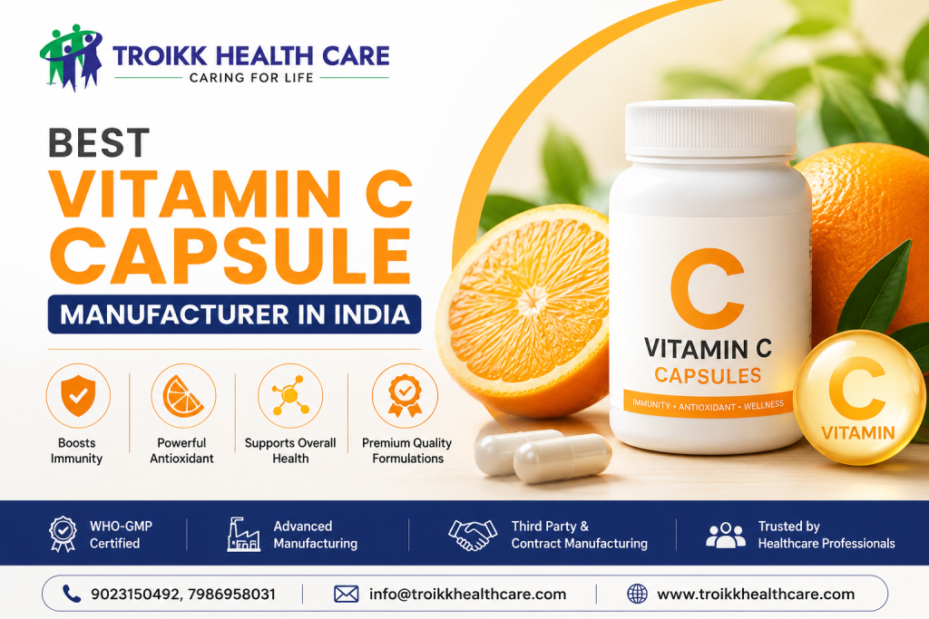 Best Vitamin C Capsule Manufacturer in India
