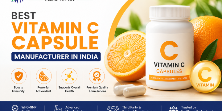 Best Vitamin C Capsule Manufacturer in India 