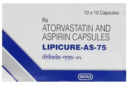 Lipicure AS 75 by Intas Pharma
